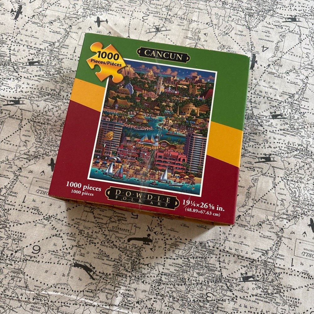 Dowdle Folk Art Cancun Jigsaw Puzzle - 1000 Pieces